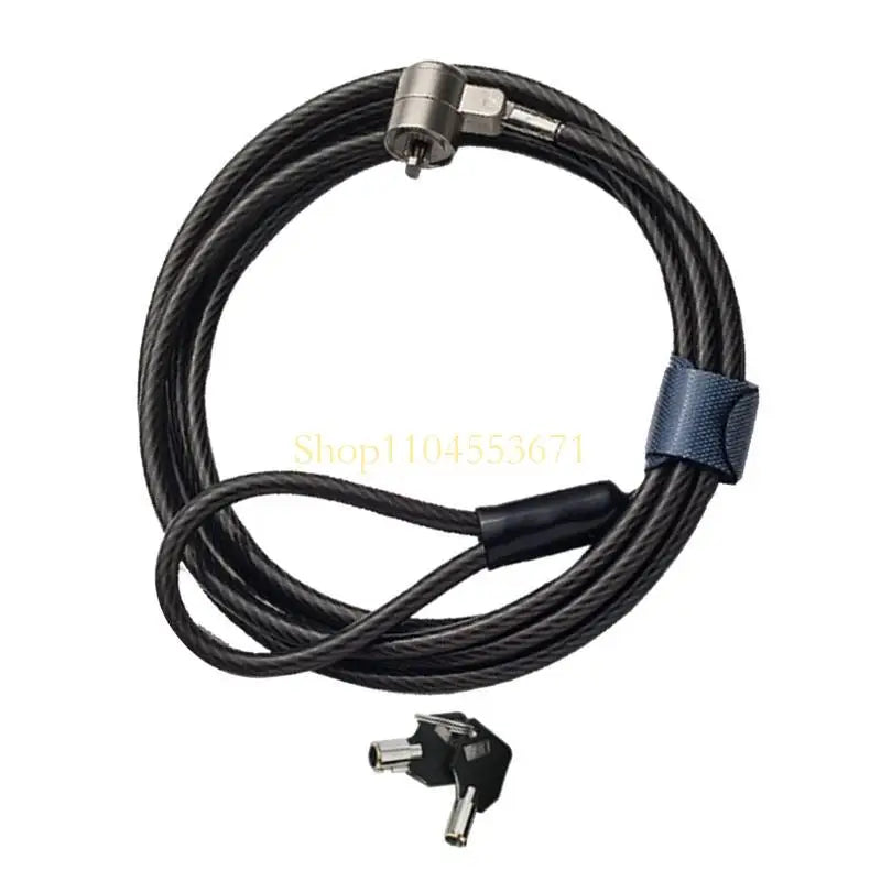 Best Seller Combination Security Lock Cable Laptop Cable Lock for 6x2.5mm Hole Laptop Protector Theft Deterrent for Desktops