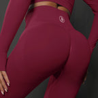 Allure The Brand Damen Scrunch Nahtlose Leggings Nahtlose Pfirsich-Hüft-Trainings-Yogahosen Damen-Sport-Laufhosen Gesäß Körperbetont