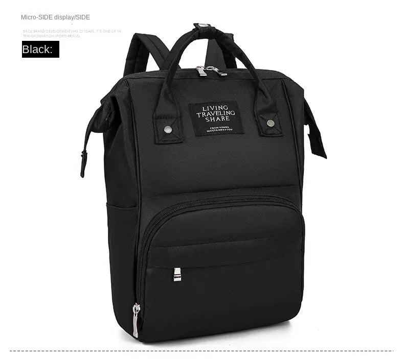 Wickelrucksack Windeltasche Mama Große Kapazität Taschen Mama Baby Multifunktionale Wasserdichte Outdoor Reise Windeltaschen für die Babypflege
