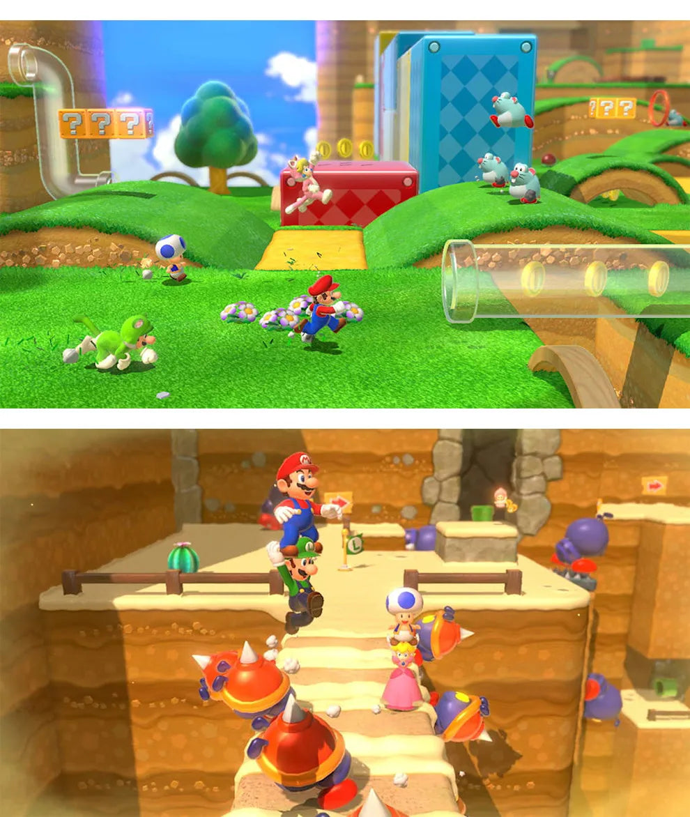 Super Mario 3D World Bowsers Fury - Nintendo Switch Game Deals Spiele-Cartridge Physische Karte unterstützt TV-Tisch-Handheld-Spiel