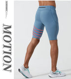 Kompressionsshorts Herren Schnell Trocknend Bodybuilding Tights Shorts Fitness Leggings Elastischer Bund Sportshorts Kurze Hose Gym Laufsport Herren