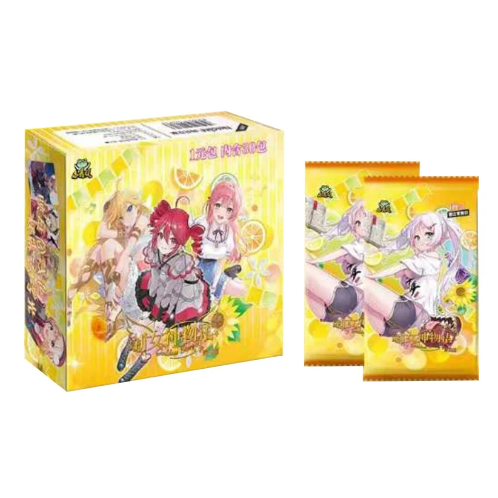 New Goddess Story Card Fufeng Kapitel Bunte Blitzkarte Anime-Charakter-Sammelkartenspiele Spielzeug Kindergeschenke