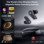 EDIFIER S10 Planar Magnetic ANC True Wireless Earbuds Hi-Res LDAC Bluetooth 5.4 Kopfhörer 6 Mikrofone 28 Stunden Akkulaufzeit
