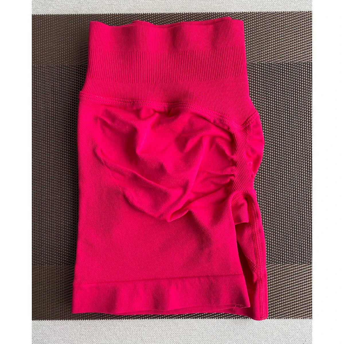 TKITK Shorts Nahtlose Yogahosen Damen Fitness Outfits Shark Bite Shorts für Fitnessstudio Laufen Radfahren Leggings