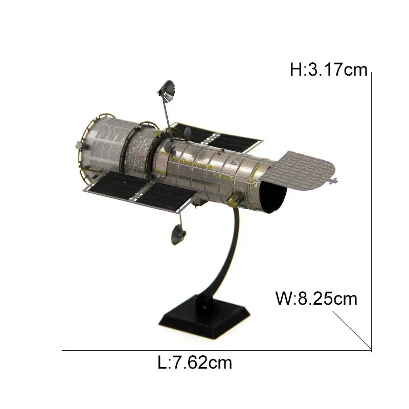 Weltraumforschung 3D Metallpuzzle Shuttle Hubble Weltraumteleskop Mars-Rover Modell Spielzeug für Kinder Kreatives Puzzle Geschenk Spielzeug