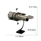 Weltraumforschung 3D Metallpuzzle Shuttle Hubble Weltraumteleskop Mars-Rover Modell Spielzeug für Kinder Kreatives Puzzle Geschenk Spielzeug