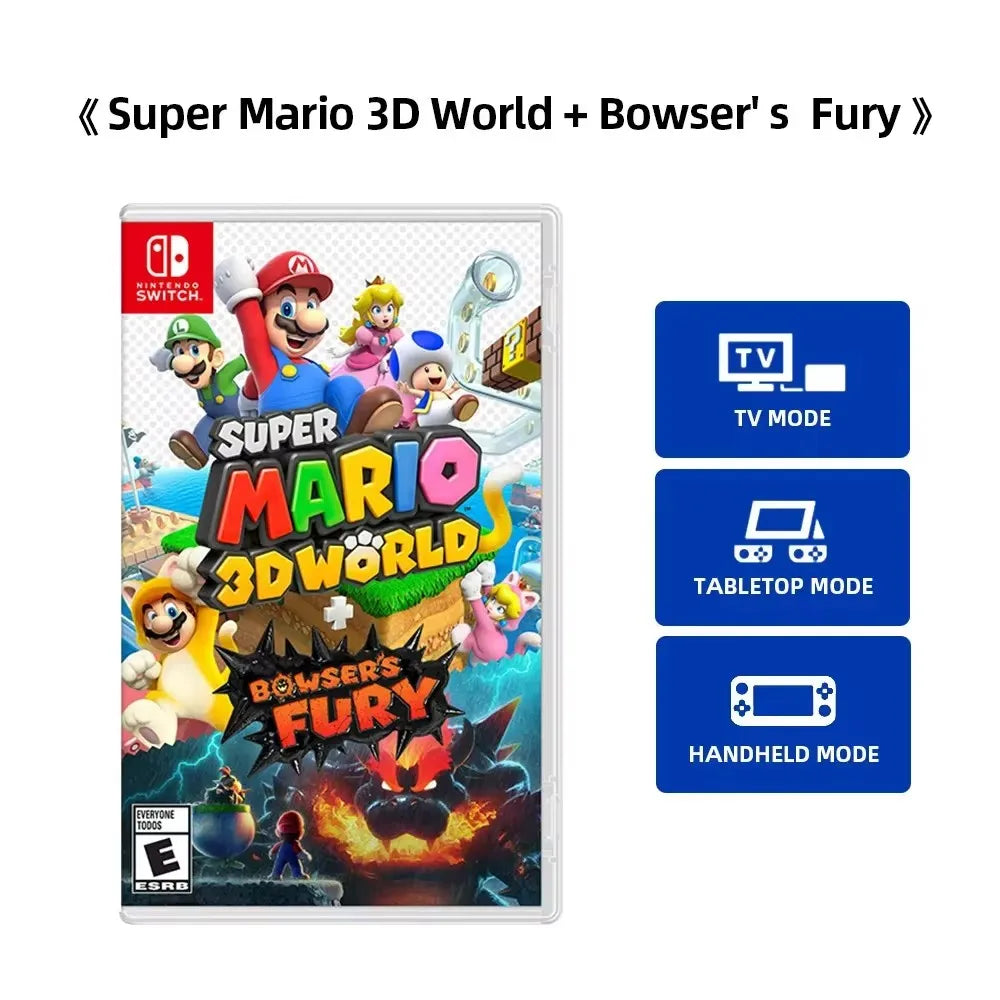 Super Mario 3D World Bowsers Fury - Nintendo Switch Game Deals Spiele-Cartridge Physische Karte unterstützt TV-Tisch-Handheld-Spiel