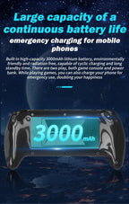 SF3500 Retro Handheld Videospielkonsole Linux System 5,0 Zoll 854*480 IPS Bildschirm 3000mAh Tragbarer Pocket Video Player Spiele