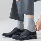 5 Paar/Herren Bambussocken Bequem Atmungsaktiv Freizeit Business Herren Crew Socken Hohe Qualität Antibakteriell Wadenhohe Socken EU39-45