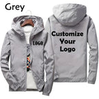 Maßgeschneiderte Reise-Team Zipperjacke, Kapuzen-Unisex-UV-beständige, wasserdichte Jacke für Herren und Damen, Oberbekleidung, Frühling, Sommer,