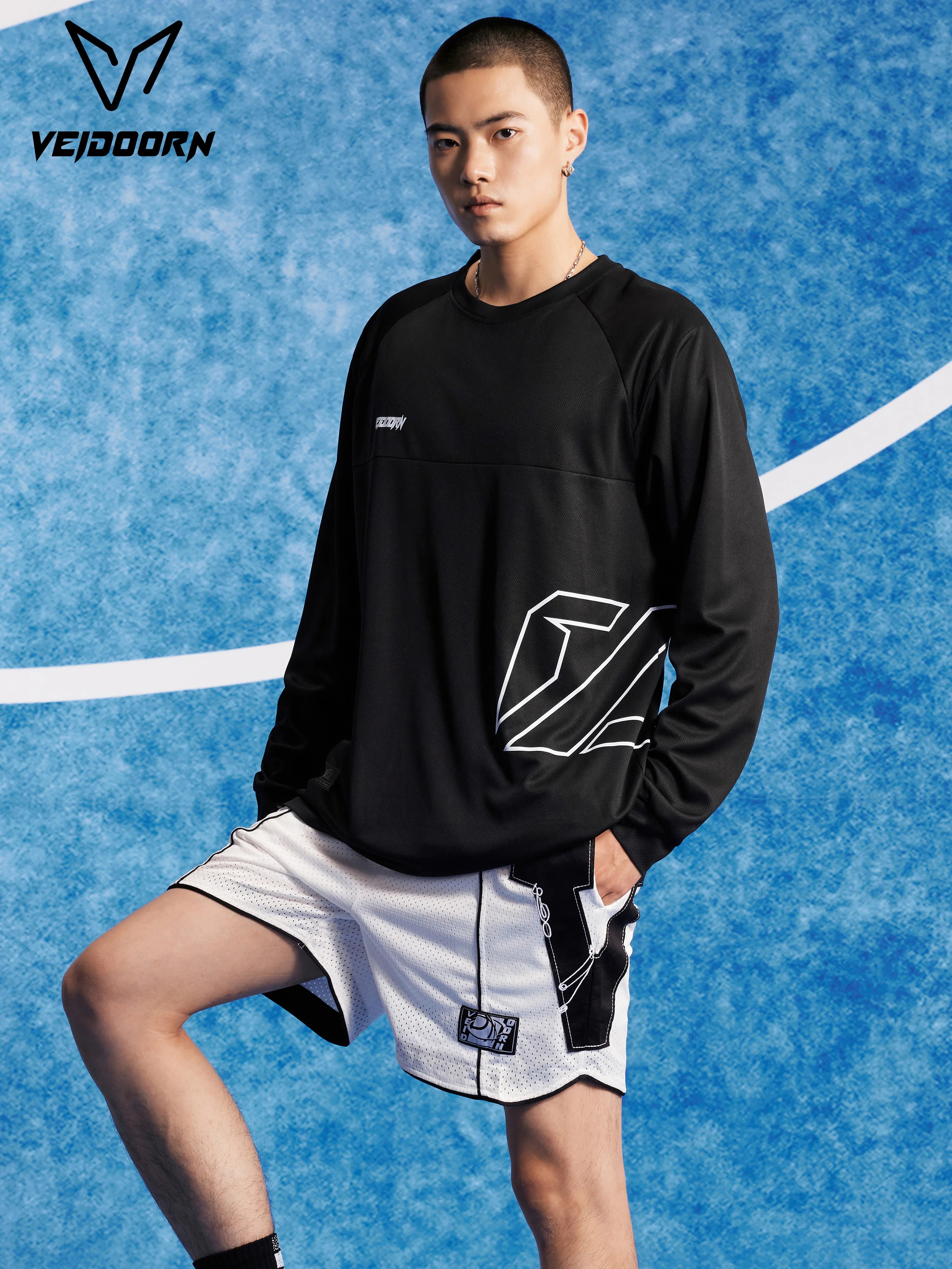 2025 Herren Quick Dry Workout T-Shirt Feuchtigkeitsableitendes Trainings-Top Gym Fitness Langarm Lauf-Basketball-Shirt Sportbekleidung