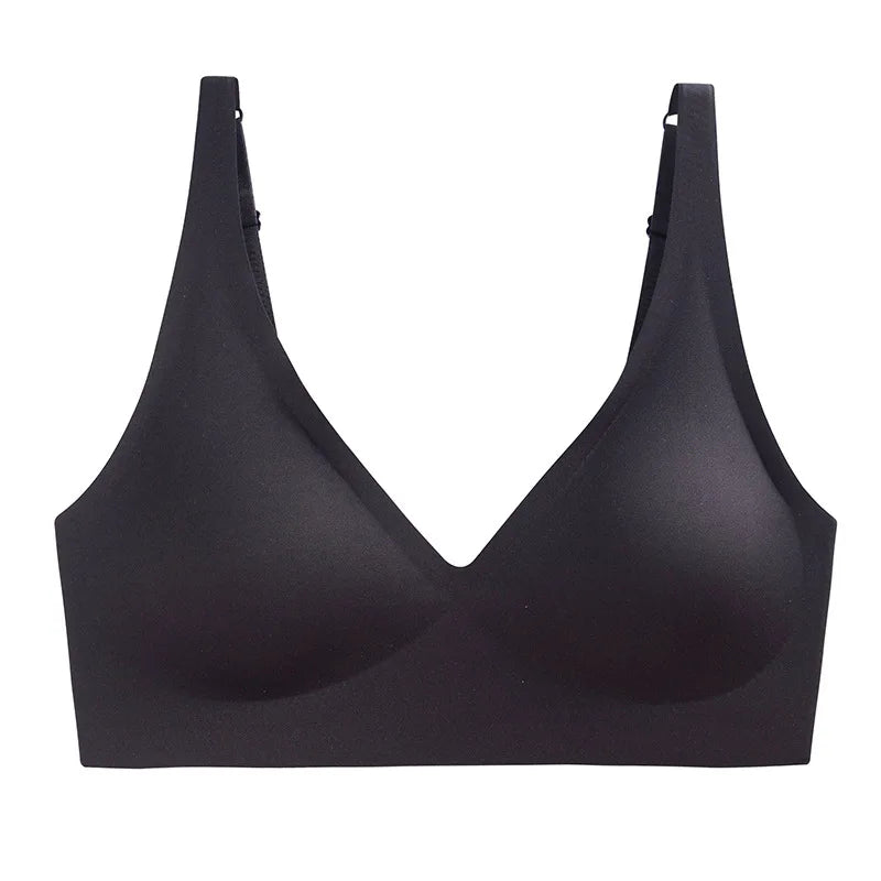 Sexy Nahtloser BH Ohne Bügel Verstellbare Drahtlose BHs Damen Unterwäsche Weiblicher Push-Up Gepolsterter Bralette Dessous Intimates