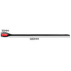 Passend für Dyson Staubsaugerzubehör V7/V8/V10/V11/V12/V15/G5 Lange weiche Flachdüse Fugendüse Bürstenkopf