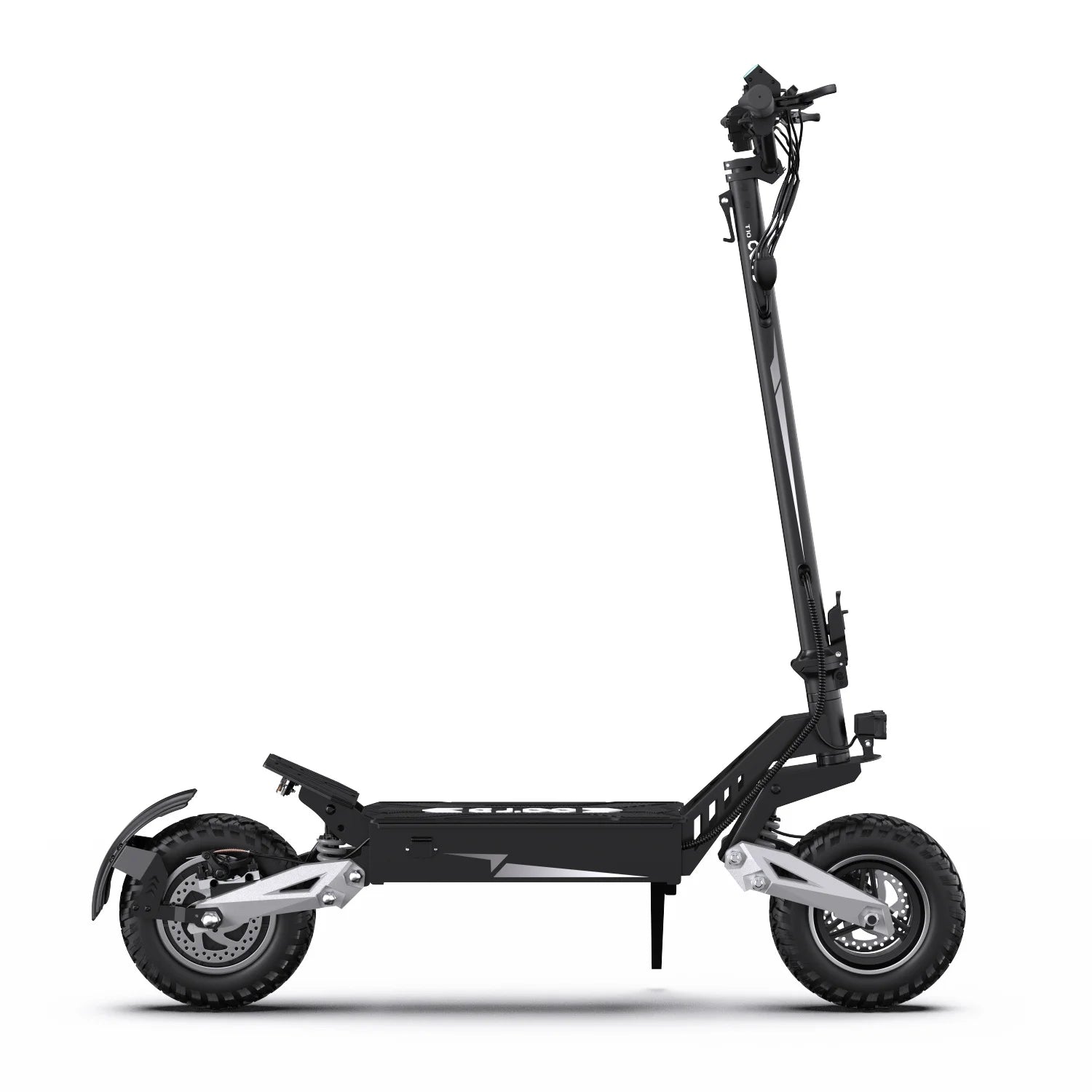T10 Tragbarer E-Scooter 900W Spitzenleistung 48V 13.5/18 Ah Akku Elektroroller für Erwachsene 11 Zoll Offroad-Reifen Elektroroller