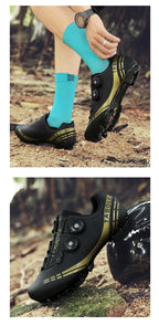 Fahrradschuhe aktualisiertes Modell MTB Fahrrad Herren Rennen Wettkampf selbstsichernd Speed Fahrrad Sportschuhe Damen Spd Cleats Radschuhe