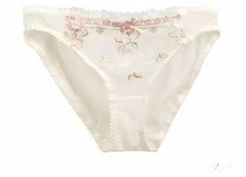 Französischer Minimizer-BH-Set | Große Größe, ungefüttert, Spitze, Halb-Cup, große Körbchen, dünn, Anti-Schwerkraft, transparenter Dessous-Set BANERDANNI BHs