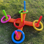 Wurfringspielzeug, interaktive Ringwurfspiele für drinnen und draußen zur frühkindlichen Bildung, lustige Stapelringspiele