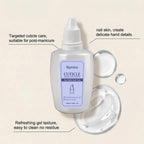 1/2er-Set Nagelhäutchenpflege-Kit, Nagelhaut-Erweichungsöl, Nagelhautentferner für Gel, überwachsene Nagelhaut erweichen, Peeling für Nägel