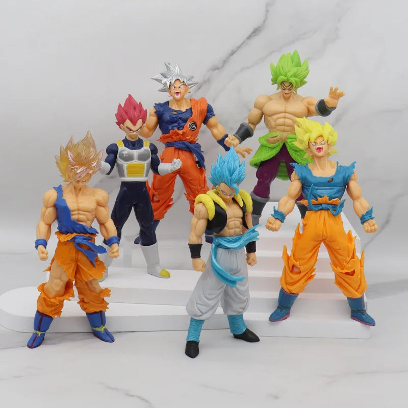 Dragon Ball Z Super Saiyajin Anime-Figur Modell Gillen Rose Goku Broly Vegeta Ultra Instinct DBZ Actionfiguren Sammlerstück Spielzeug