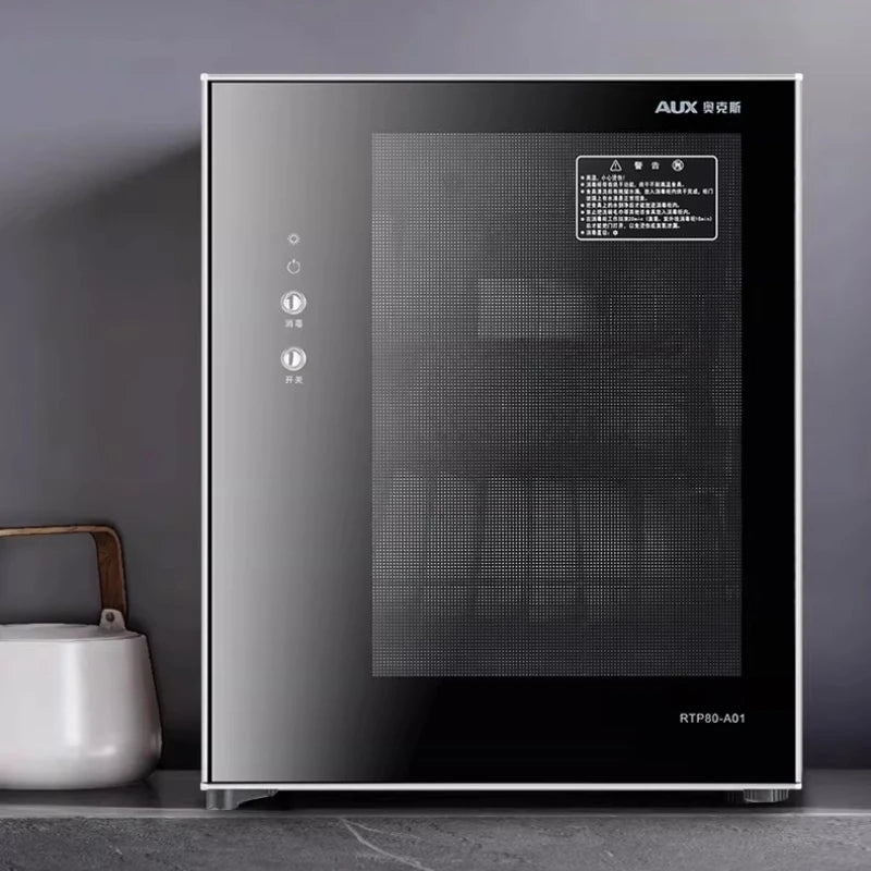 Household Small Vertical Desktop Mini Double Door High Temperature Disinfection Cabinet Kitchen Commercial Sterilizer Cupboard Hauptbild