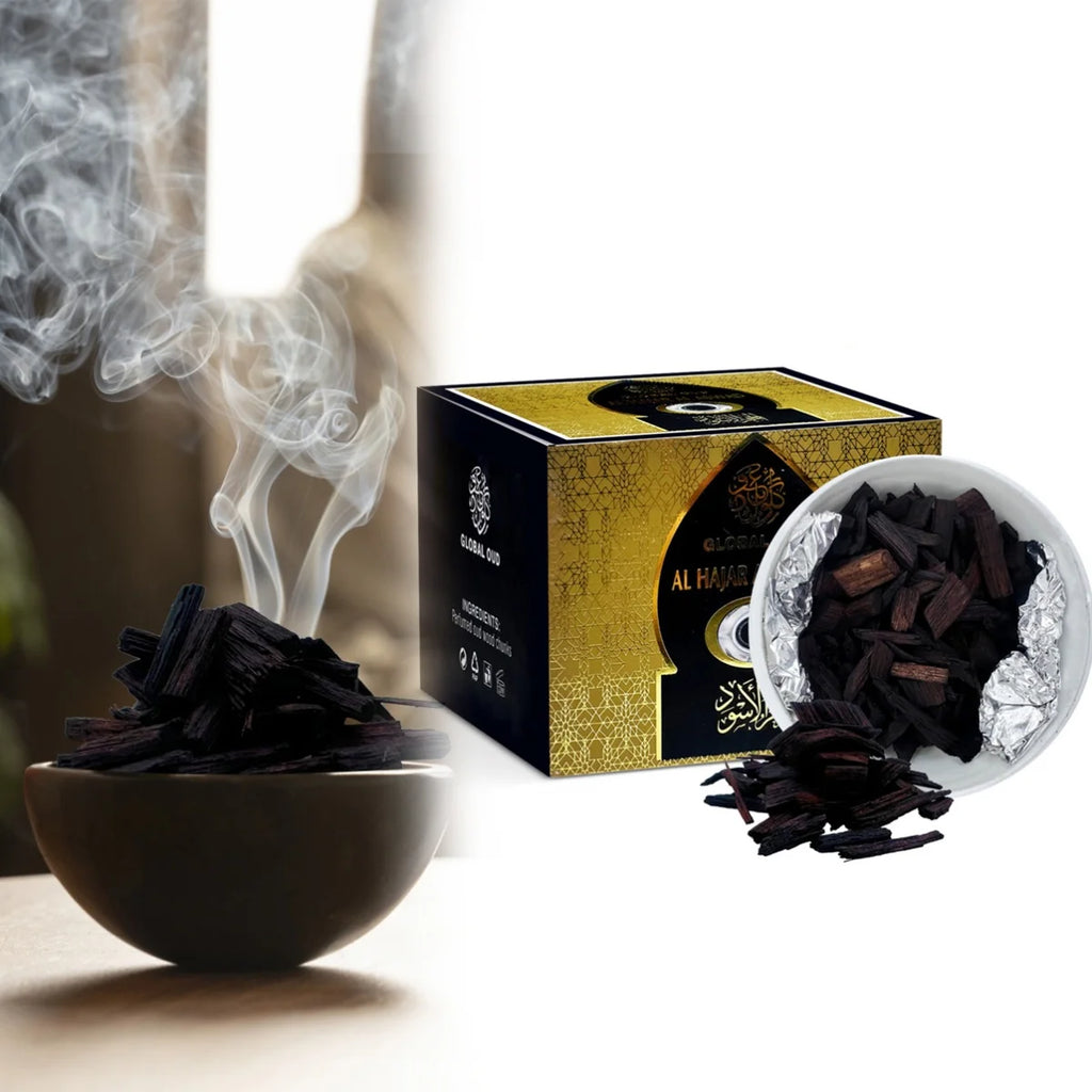 Luxus-Räucherwerk – Traditioneller arabischer Duft für Keramik- / tragbare Brenner, handgefertigtes Räucherwerk, Aromatherapie, Sandelholzduft, Geschenk