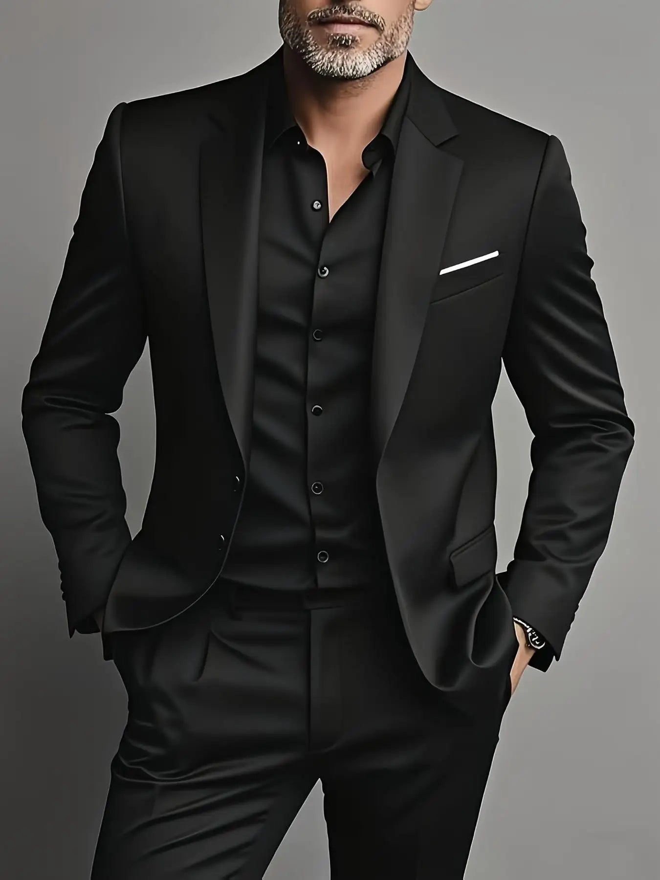 Herren burgunderroter 2-teiliger Anzug (nur Sakko + Hose, keine Weste enthalten), Slim Fit Formaler Business Hochzeits-Party Blazer & Hose