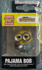 Funko Pop Neu Ich Einfach Unverbesserlich Minions OTTO STUART KEVIN CARL Pyjama Bob Agnes Taschenschlüsselanhänger Kinderspielzeug