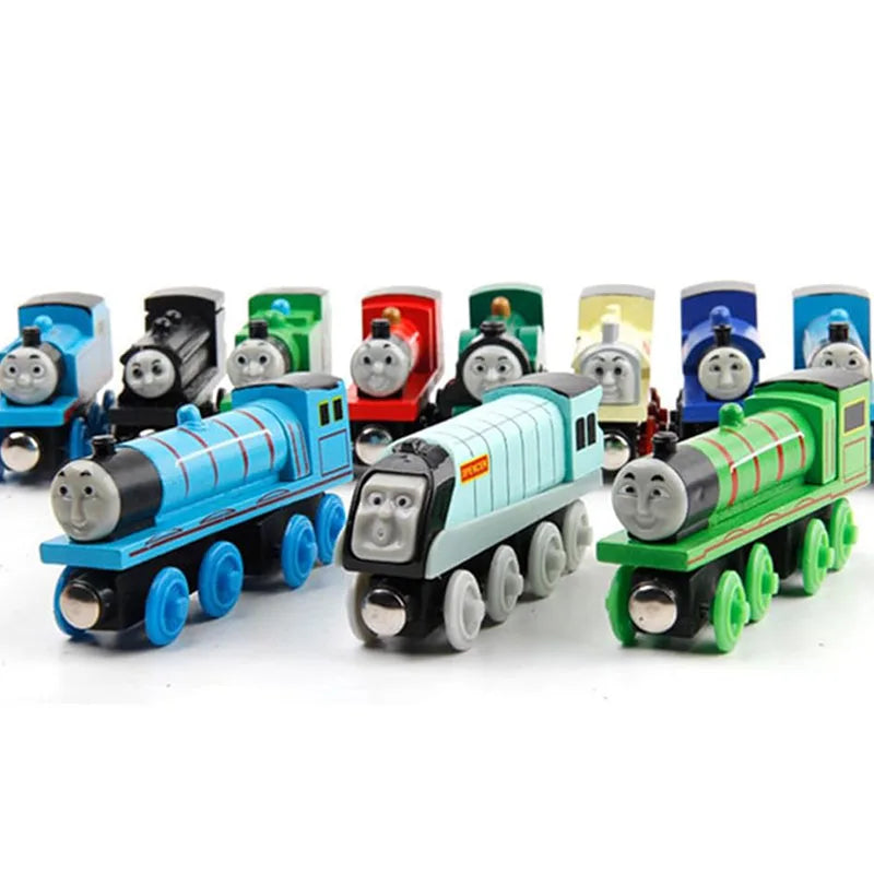 Thomas & Friends Holzeisenbahn Spielzeug Lady Percy Mike Rosie Edward Donald Gordon Emily Zug Waggons Geburtstag Weihnachten