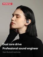 [AI-Übersetzer-Kopfhörer]MINISO X28 Kabellose Kopfhörer Bluetooth 5.4 HiFi IPX5 Wasserdicht Sport Bass Leistungsstark 16 Std. Akkulaufzeit