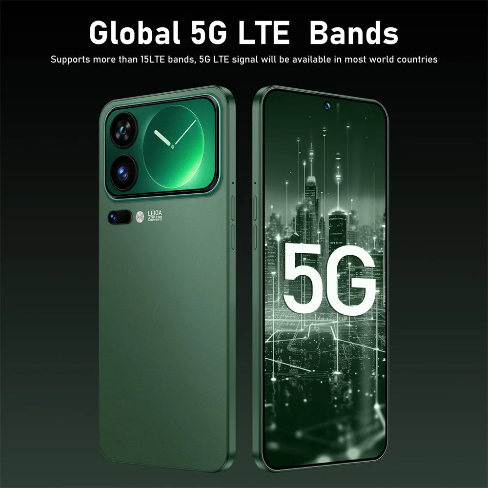 Neues Smartphone 5G 7.3HD für M17 Pro Max Dual-SIM-Karte 22G+2TB Günstiges Handy Android Smart Mobile Phones Entsperrt 8000mAh