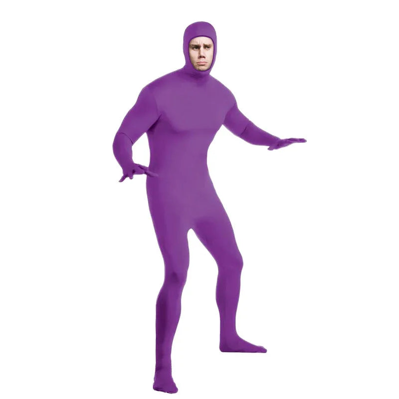 Neuer Kinder- und Erwachsenen-Zentai-Ganzkörperanzug, zweite Haut, eng anliegend, Spandex-Nylon-Bodysuit, Neuheit, Herren, Damen, Tanz-Jumpsuit, Cosplay-Kostüme