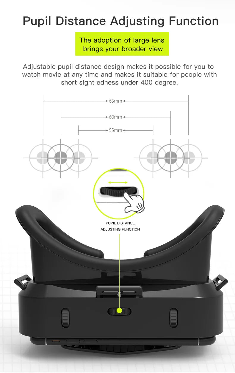 VR Brille 3D Virtual Reality Headset Geräte Helm Linsen Goggles Smart Für Smartphones Handy Mobil Spiel Viar Viewer Set