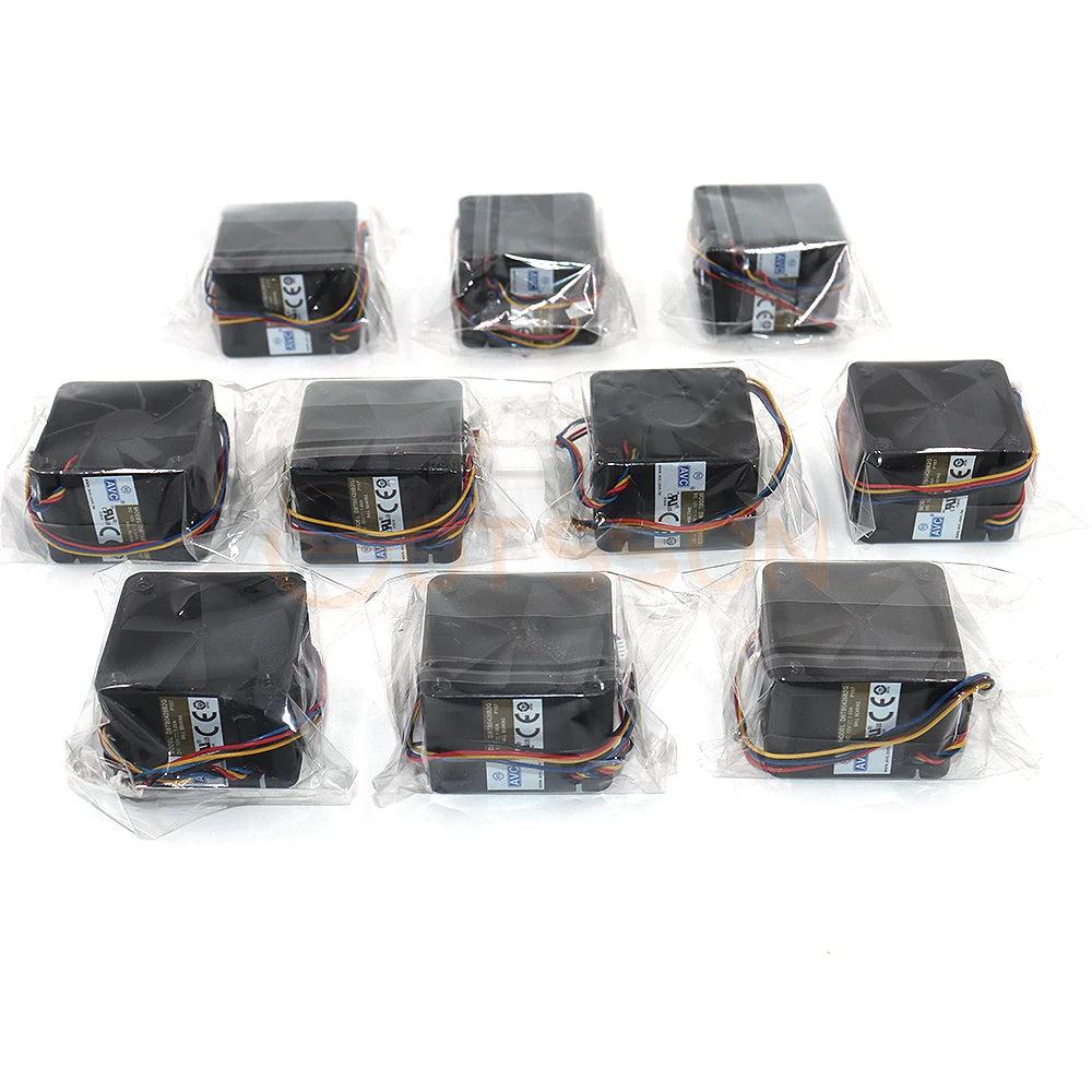 NEU 10er Pack Funkauto-Lüfter RC Kühlungslösungen 40mm Hochgeschwindigkeitslüfter 4028 12V 1A 40*40*28mm 4-Draht Kugellager Hoher Luftdruck Hauptbild