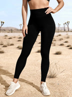 Women Seamless Yoga Leggings High Waist Push Up Tights For Gym Workout Running Fitness Daily Wear