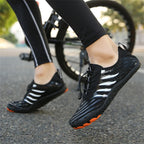 Unisex-Schnelltrocknende Wasserschuhe Herren Damen Bunte Strand-Schwimm-Surf-Wasserschuhe Paar Barfuß-Upstream-Sneaker