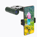 Leistungsstarkes Fern Fernglas Monokular Teleskop Faltbar Tragbar BAK4 FMC Optik Jumelles für Outdoor Camping Jagd Konzert
