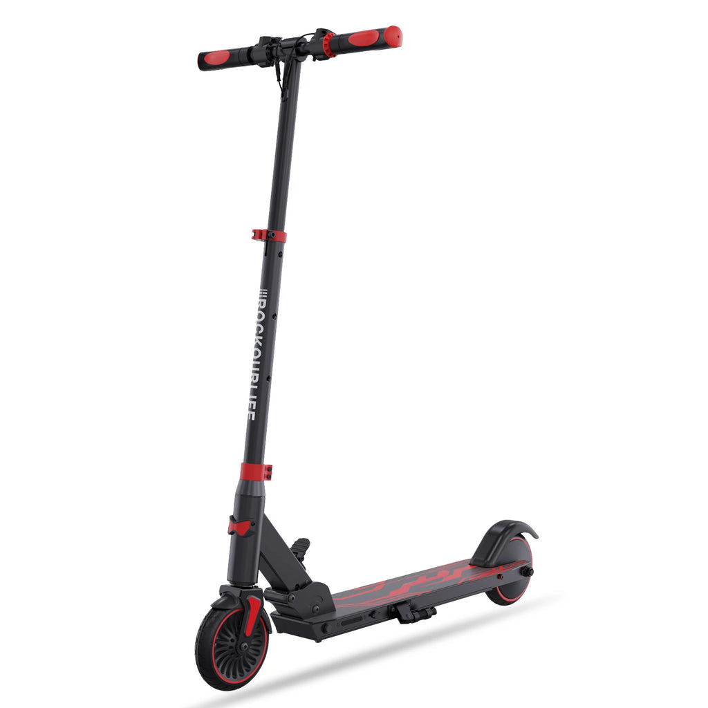 RCB R15 Elektroroller für Kinder 8-16 Jahre, 8 kg, faltbar, doppeltes Bremssystem, maximale Reichweite 16 km