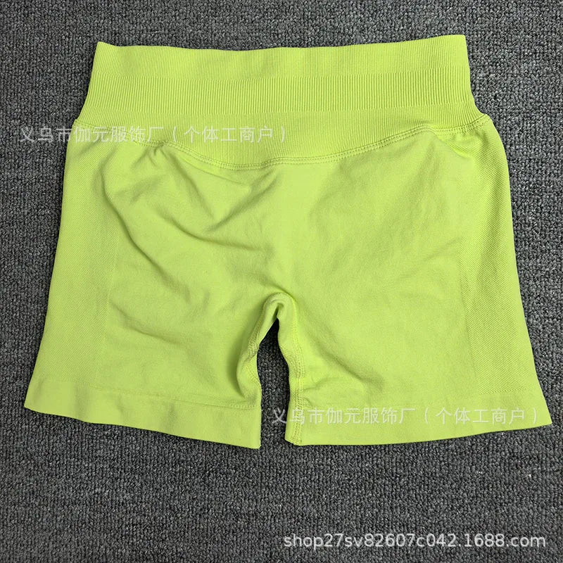 2026 NEW Running Sports Shorts Women Buttock Lift Leggings Women Cycling Slim Fit Workout Shorts High Waist Yoga Shorts