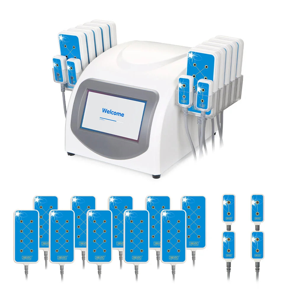 Aristorm 14080mw 635nm-650nm 14 Pads S-Shape Gerät Körperformung Gesichtsstraffung Haushaltsgerät Körperstraffung Massagegerät