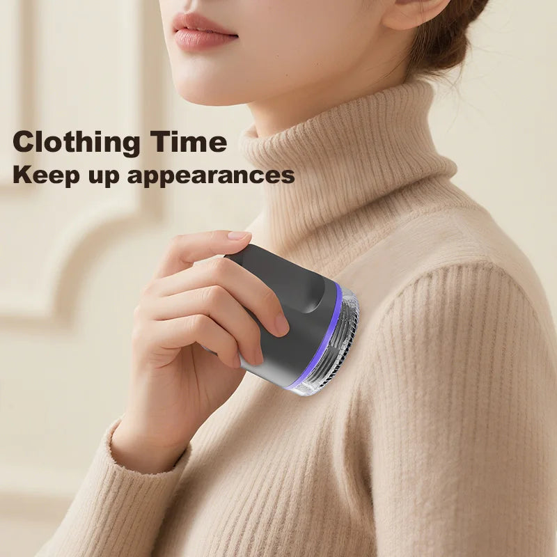 2025 Fusselentferner Wiederaufladbarer Tragbarer Fusselentferner Pullover Pilling-Entferner Stoffrasierer für Kleidung Sofa Möbel Pilling Fussel