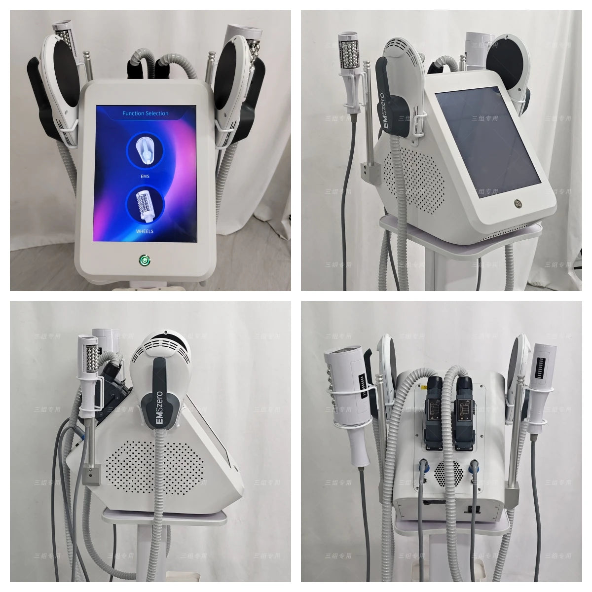 Neues Myoslim Desktop RF Körperformungsgerät Pro Rollenmassage Magnetische Schlankheits-EMS Fettreduzierung Gewichtsverlust Weißes Gerät