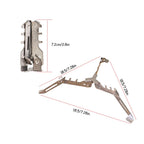 Halter für Gaskartuschen, klappbar, für Campingkocher, Flaschenhalter, Gaskartuschen-Stativ, Outdoor-Picknick-Werkzeug