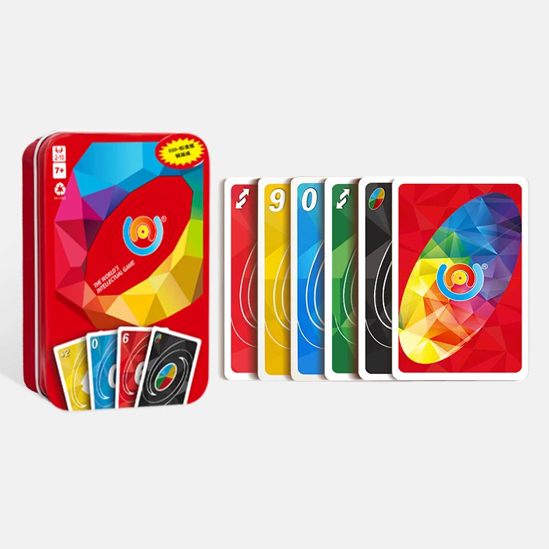 ONE FLIP! Brettspielkarten mit 112 Karten Geschenk für Kinder Brettspiele Familienspiele Spieleabend für Spieler ab 7 Jahren Spielzeug