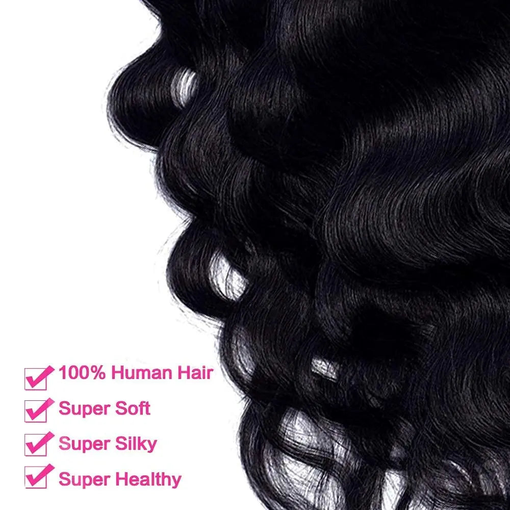 Clip In Echthaar Extensions Brasilianisches Body Wave Clip In 8 Teile/Set Natur Schwarz Farbe Clip Ins Remy Haar 8-26 Zoll 120G