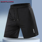 Gym Shorts Herren Sommer Schnelltrocknende Trainingsshorts Fitness Kordelzug Leichte Kurze Jogginghose Männer Workout Bottoms Laufsportbekleidung