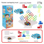 Puzzles Tetra Tower Lustiges Balance-Stapelspiel für Kinder, Erwachsene, Freunde, Teams, Wohnheime, Familien-Spieleabend, Partys, Geschenke