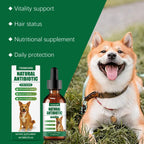 60ml Multivitamin-Ergänzung für Hunde zur Stärkung des Immunsystems, sanfte Formel zur Linderung von Hautbeschwerden, tägliche Nahrungsergänzung