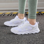 Xtep Damen Laufschuhe Verschleißfeste Freizeit-Sportschuhe Für Damen Winter Tennis Sneaker Damen Weiß 879318110073