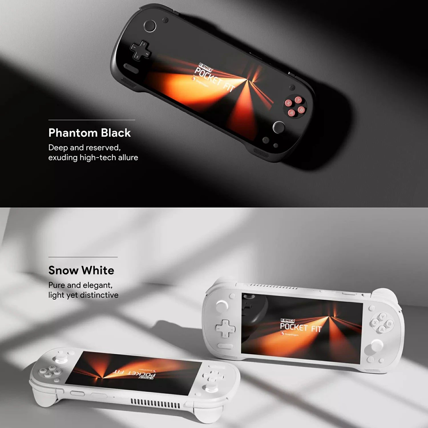 AYANEO Konkr Pocket FIT Retro tragbare Spielekonsole G3 GEN3 6'' LCD 144Hz WiFi, 8000mAh Akku