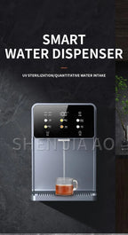 Wandmontierter Instant-Warmwasserspender UV-Sterilisation Quantitative Wasserausgabe 100℃ Wasserkocher Smart Dispenser für Zuhause
